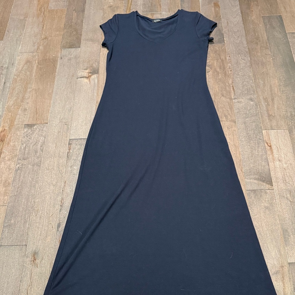 J. Crew Navy Maxi Dress